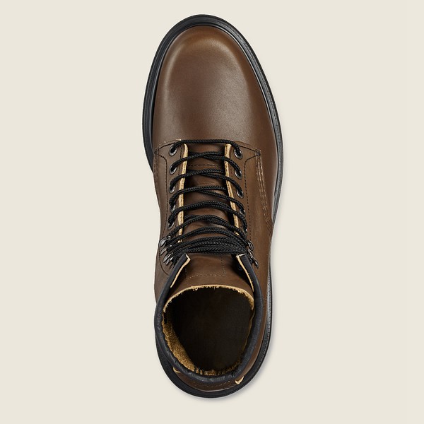 Work Støvler Herre - Red Wing Supersole® - 8-Inch Soft Toe - Mørkebrune - AOHEGQ-051